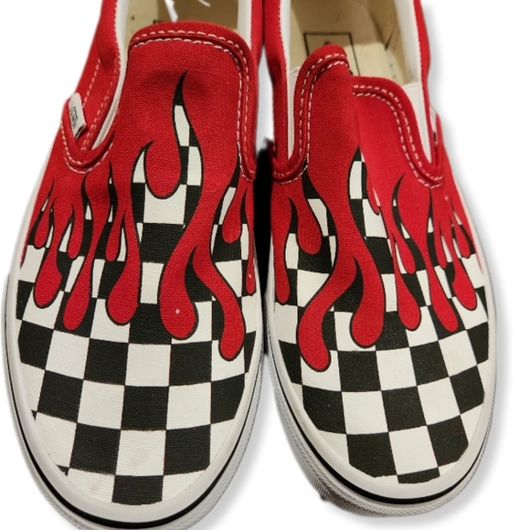 NEW Van's Classic Off the Wall Checkerboad Slipon Shoes 5.5 Mens/7.0 Womens 4002 - Picture 6 of 7